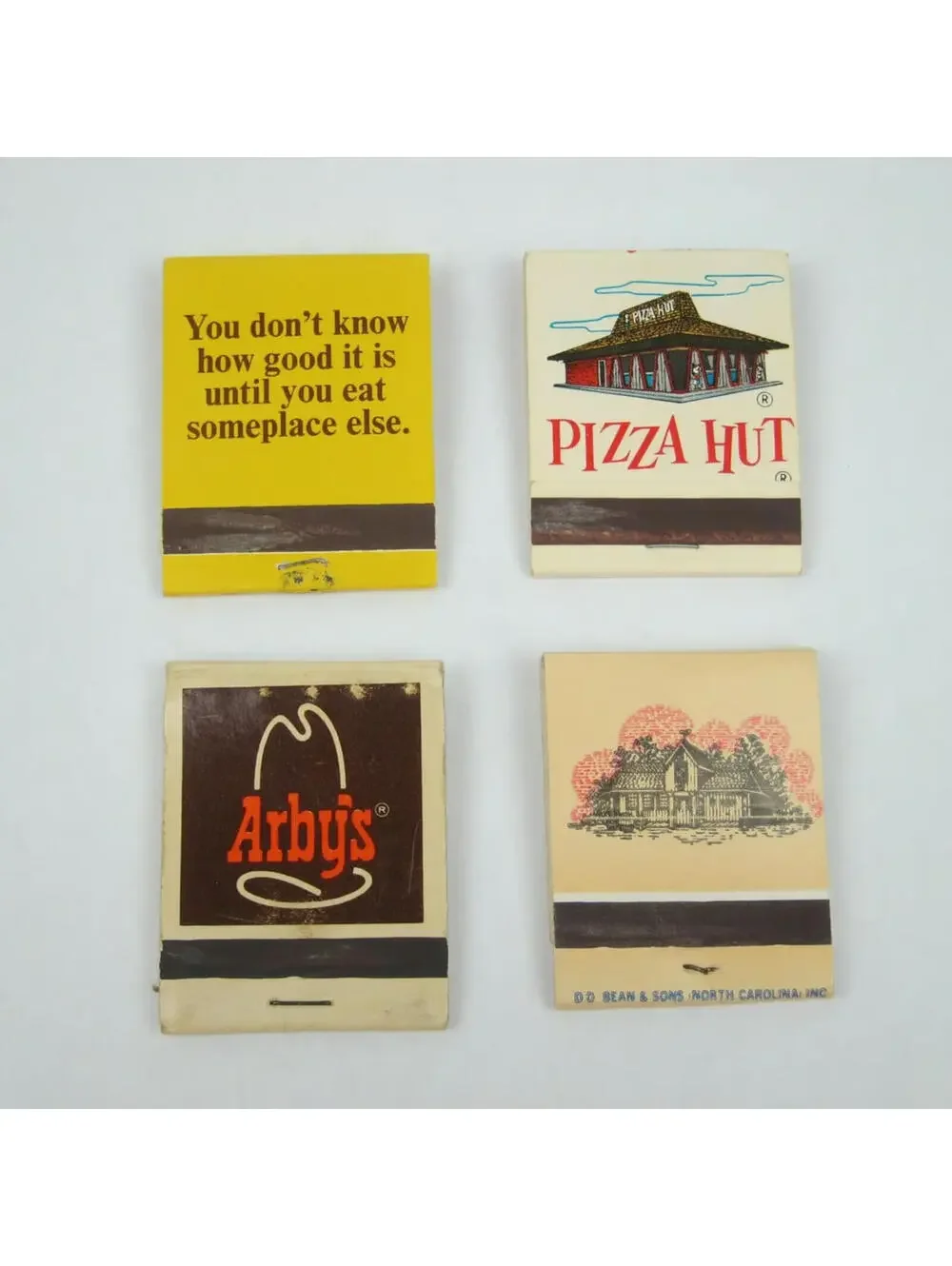 N/A vintage matchbooks